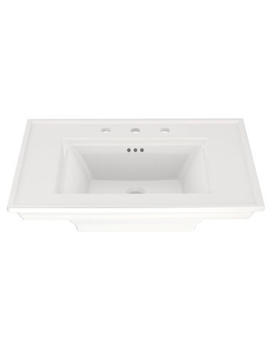 American Standard Town Square S 8-Inch Widespread Pedestal Sink Top