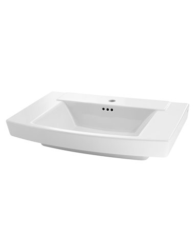 American Standard Townsend Center Hole Only Pedestal Sink Top
