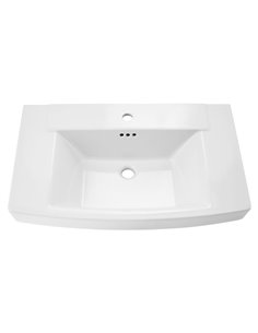 American Standard Townsend Center Hole Only Pedestal Sink Top 2
