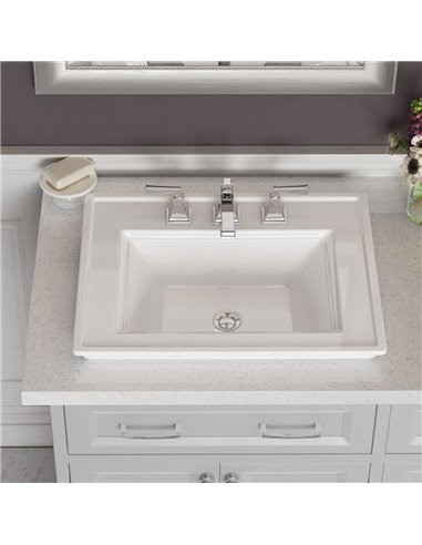 American Standard Town Square S Drop-In Sink With 8-Inch Widespread