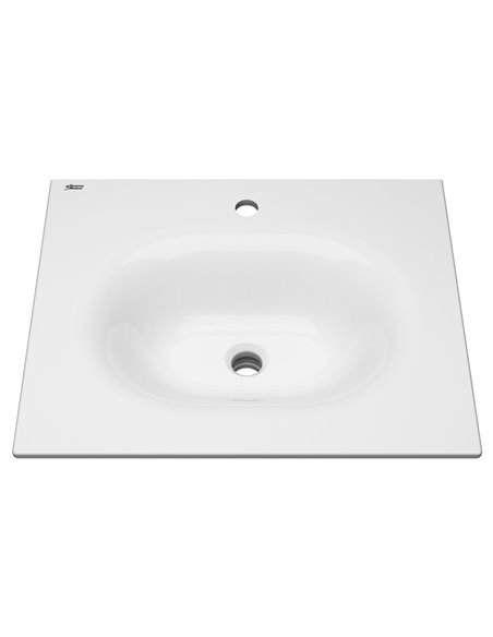 American Standard Studio S 24-Inch Vitreous China Vanity Sink Top Center Hole Only