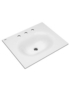 American Standard Studio S 24-Inch Vitreous China Vanity Sink Top 8-Inch Centers 2