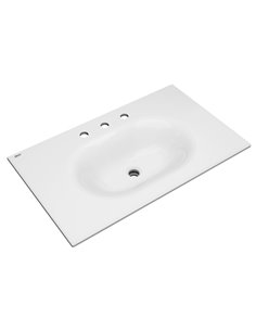 American Standard Studio S 33-Inch Vitreous China Vanity Sink Top 8-Inch Centers 2