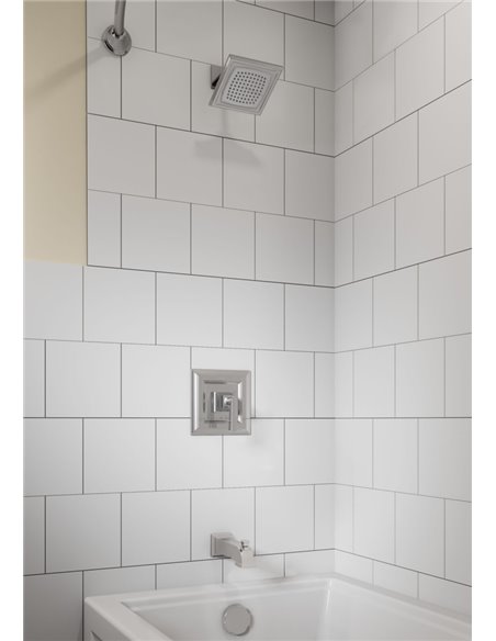 American Standard Town Square S 6-1/4-Inch 2.5 gpm/9.5 L/min Fixed Showerhead