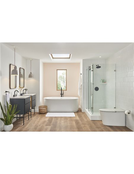 American Standard Studio S 8-Inch 1.8 gpm/6.8 L/min Water-Saving Rain Showerhead