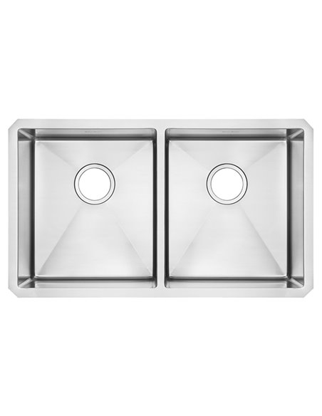 American Standard Pekoe 29 x 18-Inch Stainless Steel Undermount Double Bowl Kitchen Sink