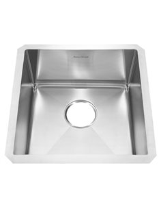 American Standard Pekoe 17 x 17-Inch Stainless Steel Undermount Single Bowl Kitchen Sink