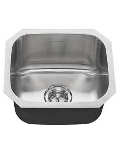 American Standard Portsmouth 18 x 16-Inch Stainless Steel Undermount Single Bowl Kitchen Sink