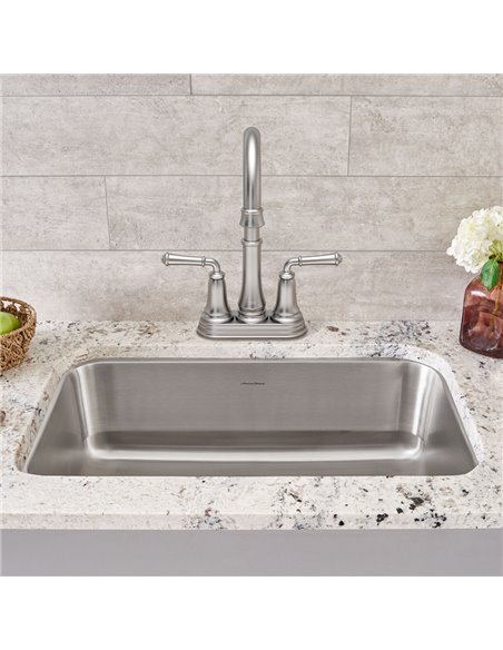 American Standard Portsmouth 23 x 18-Inch Stainless Steel Undermount Single Bowl Kitchen Sink