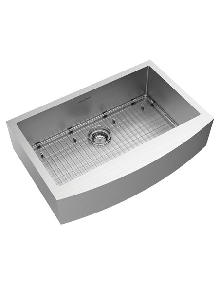 American Standard Pekoe 33 x 22-Inch Stainless Steel Single-Bowl Farmhouse Apron Front Kitchen Sink