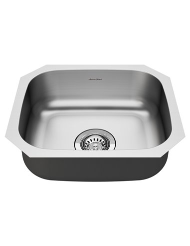 American Standard Portsmouth 18 x 16-Inch Stainless Steel Undermount Single-Bowl ADA Kitchen Sink