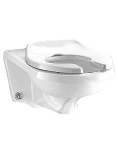 American Standard Afwall ADA Retrofit 1.28 – 1.6 gpf (4.8 – 6.0 Lpf) Top Spud Elongated Wall-Hung EverClean Bowl
