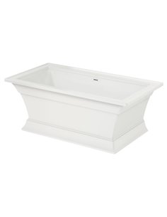 American Standard Town Square S 68 x 36-Inch Freestanding Bathtub Center Drain With Integrated Overflow 2