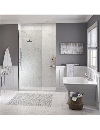 American Standard Town Square S 68 x 36-Inch Freestanding Bathtub Center Drain With Integrated Overflow