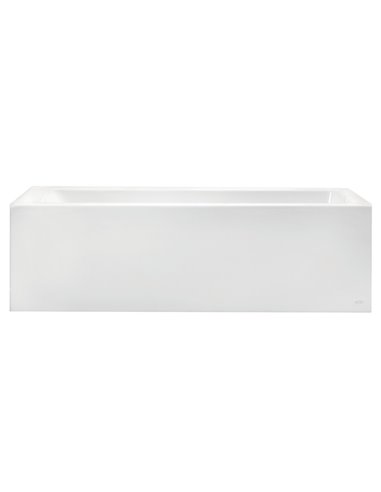 American Standard Studio 60 x 30-Inch Integral Apron Bathtub Above Floor Rough with Right-Hand Outlet