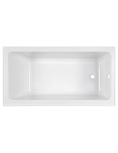 American Standard Studio 60 x 30-Inch Integral Apron Bathtub Above Floor Rough with Right-Hand Outlet