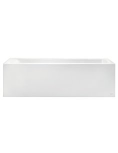 American Standard Studio 60 x 32-Inch Integral Apron Bathtub Above Floor Rough With Right-Hand Outlet
