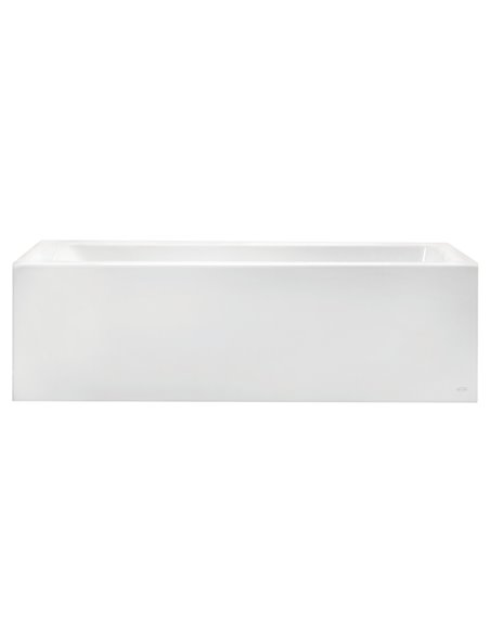 American Standard Studio 60 x 32-Inch Integral Apron Bathtub Above Floor Rough With Right-Hand Outlet