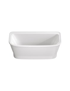 American Standard Aspirations 68 x 34-Inch Freestanding Bathtub With White Drain and Overflow