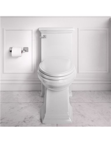American Standard Town Square S One-Piece 1.28 gpf/4.8 Lpf Chair Height Elongated Toilet With Seat