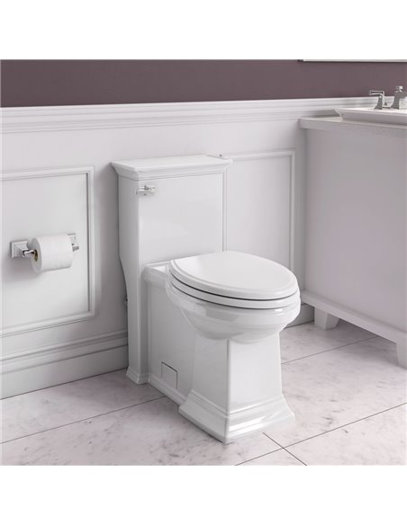 American Standard Town Square S One-Piece 1.28 gpf/4.8 Lpf Chair Height Elongated Toilet With Seat