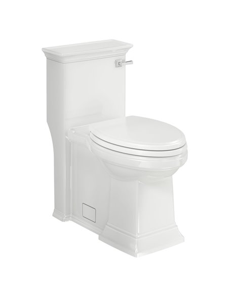 American Standard Town Square S One-Piece 1.28 gpf/4.8 Lpf Chair Height Right-Hand Trip Lever Elongated Toilet With Seat
