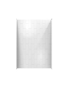 American Standard Aspirations 60 x 32 x 84-Inch Vertical Tile Shower Wall Set 2