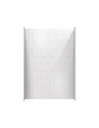American Standard Aspirations 60 x 36 x 84-Inch Vertical Tile Shower Wall Set