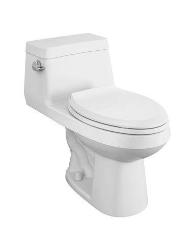 American Standard Colony One-Piece 1.28 gpf/4.8 Lpf Chair Height Elongated Toilet With Seat