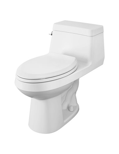 American Standard Colony One-Piece 1.28 gpf/4.8 Lpf Chair Height Elongated Toilet With Seat