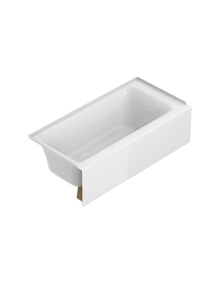 American Standard Aspirations 60 x 30-Inch Integral Apron Bathtub With Left-Hand Drain