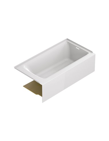 American Standard Aspirations 60 x 32-Inch Integral Apron Bathtub With Right-Hand Drain