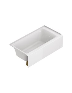 American Standard Aspirations 60 x 32-Inch Integral Apron Bathtub With Left-Hand Drain 2