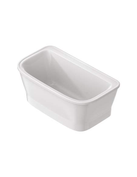 American Standard Aspirations 60 x 34-Inch Freestanding Bathtub With White Drain and Overflow