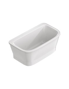 American Standard Aspirations 60 x 34-Inch Freestanding Bathtub With White Drain and Overflow 2