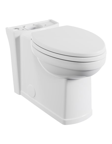 American Standard Estate Skirted Chair Height Elongated Bowl with Seat  