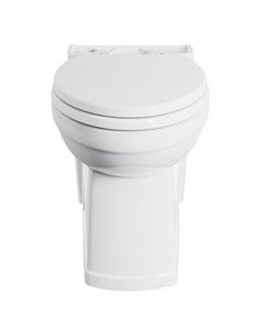 American Standard Estate Skirted Chair Height Elongated Bowl with Seat   2