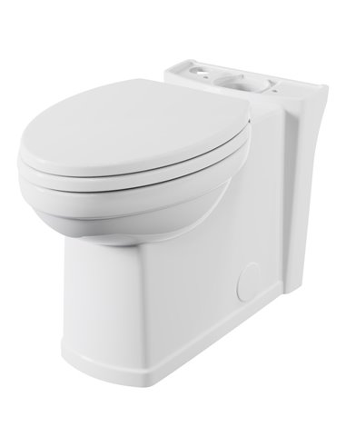 American Standard Estate Skirted Chair Height Elongated Bowl with Seat  