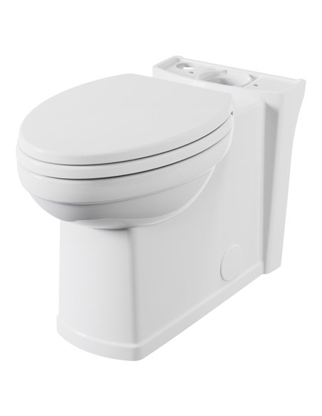 American Standard Estate Skirted Chair Height Elongated Bowl with Seat  