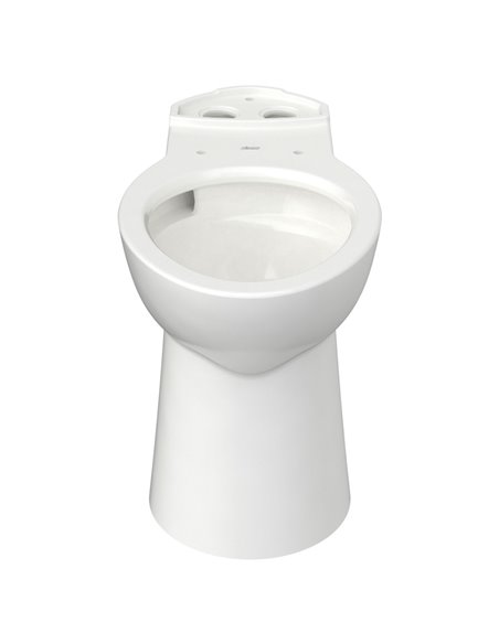 American Standard Yorkville VorMax Chair Height Back Outlet Elongated EverClean Bowl