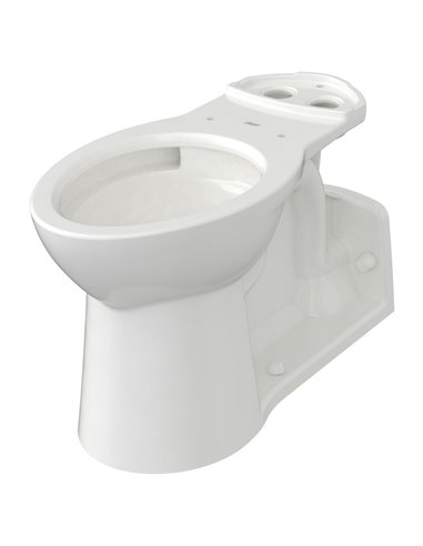 American Standard Yorkville VorMax Chair Height Back Outlet Elongated EverClean Bowl