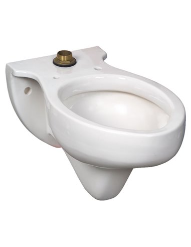 American Standard Rapidway 1.6 gpf/6.0 Lpf Top Spud Elongated Wall-Hung Bowl