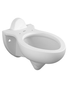 American Standard Rapidway 1.6 gpf/6.0 Lpf Back Spud Elongated Wall-Hung Bowl 2