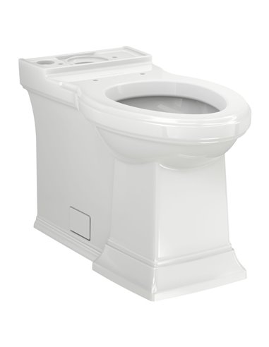 American Standard Town Square S Skirted Chair Height Elongated Bowl With Seat