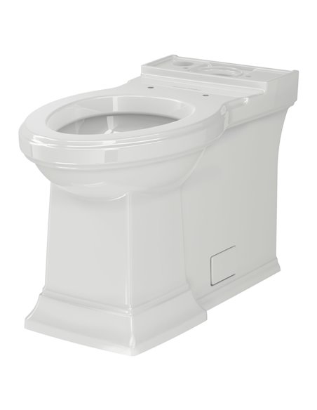 American Standard Town Square S Skirted Chair Height Elongated Bowl With Seat