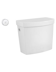 American Standard Cadet Touchless 1.28 gpf Single Flush Toilet Tank Only 2