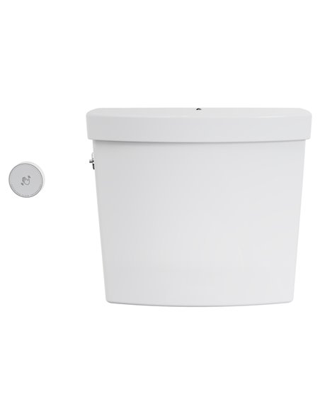 American Standard Cadet Touchless 1.28 gpf Single Flush Toilet Tank Only with Locking Device