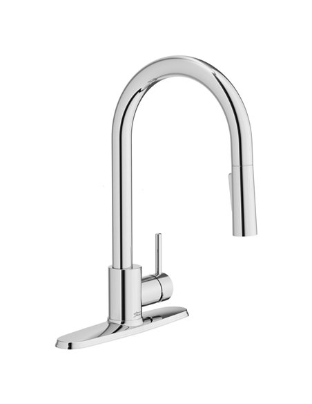 American Standard Collina Single Handle Pull-Down Dual Spray Kitchen Faucet
