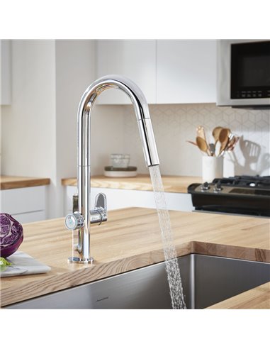 American Standard Beale MeasureFill 2-Handle Pull-Down Dual Spray Kitchen Faucet 1.5 gpm/5.7 L/min With MeasureFill Dial