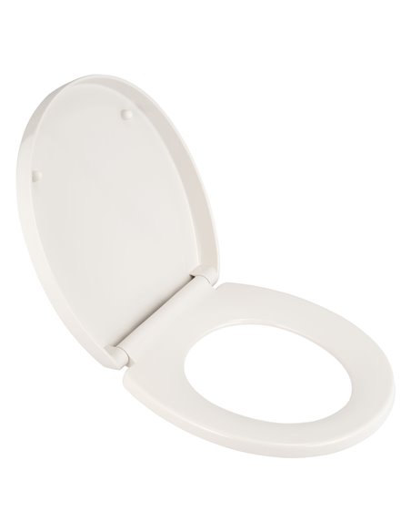 American Standard Telescoping Slow-Close & Easy Lift-Off Round Front Toilet Seat